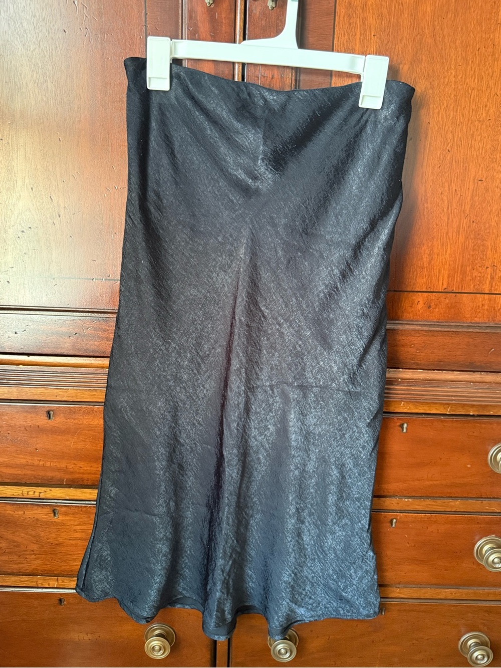 wild fable Brown Midi Slip Skirt